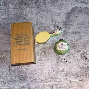 Avon Baby's My First Tooth and My First Curl Trinket Boxes - Ceramic Keepsakes